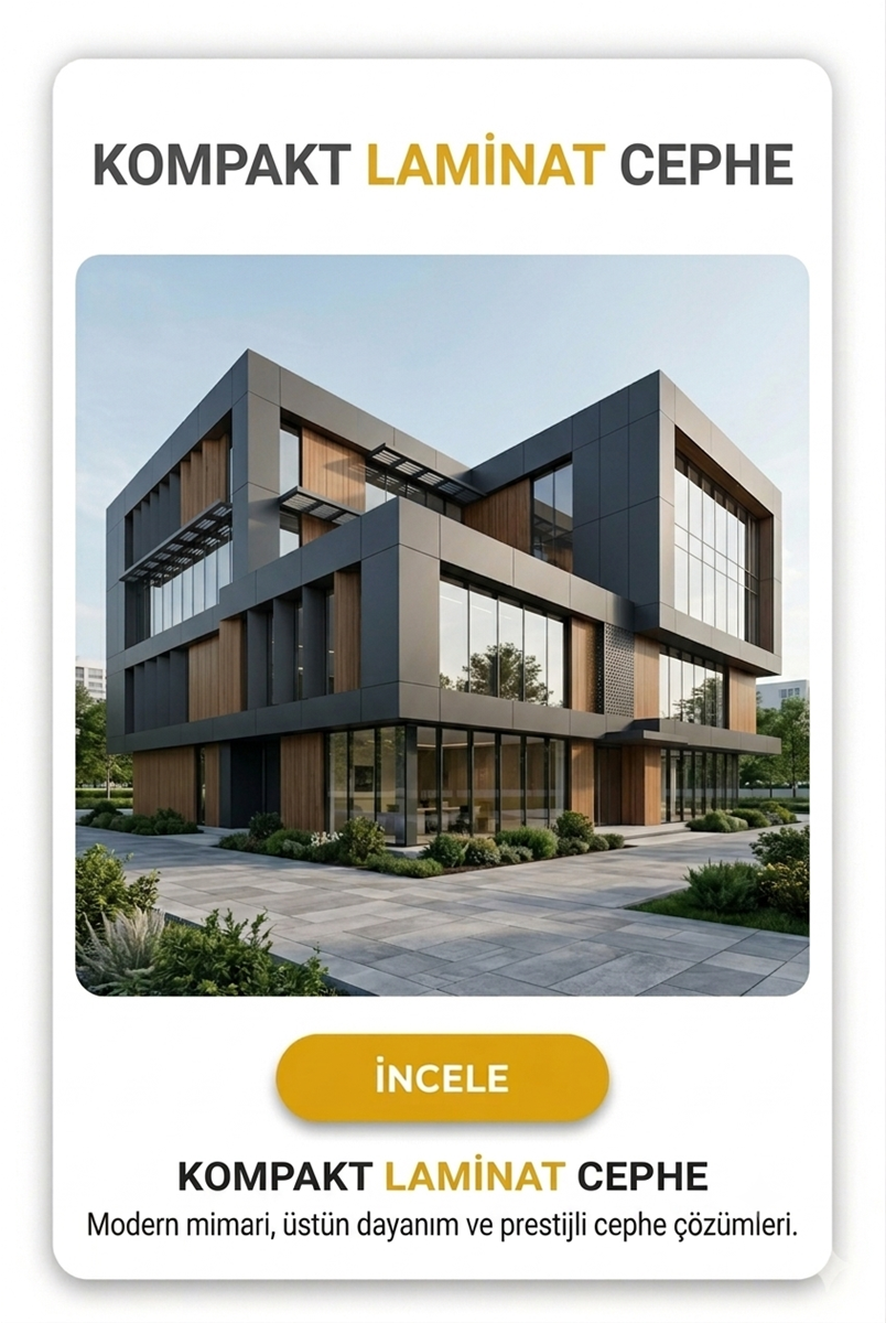 SANDER  KOMPAKT LAMİNAT CEPHE 