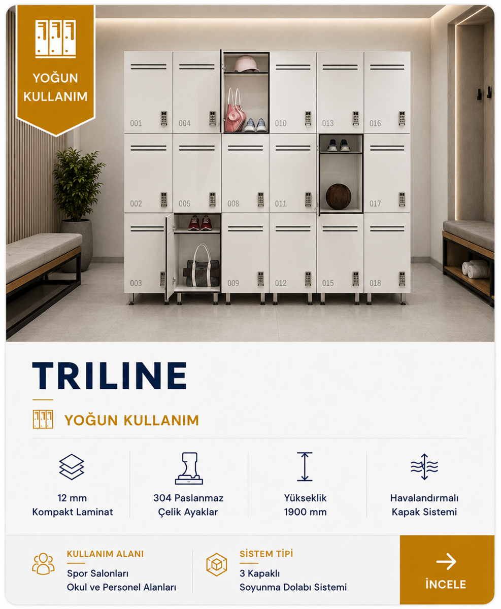 3-DOOR LOCKER