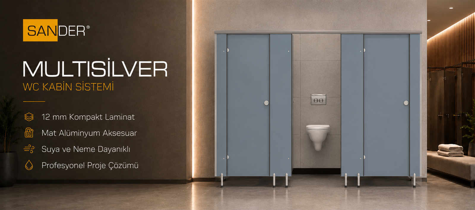 WC KABİN MULTISILVER